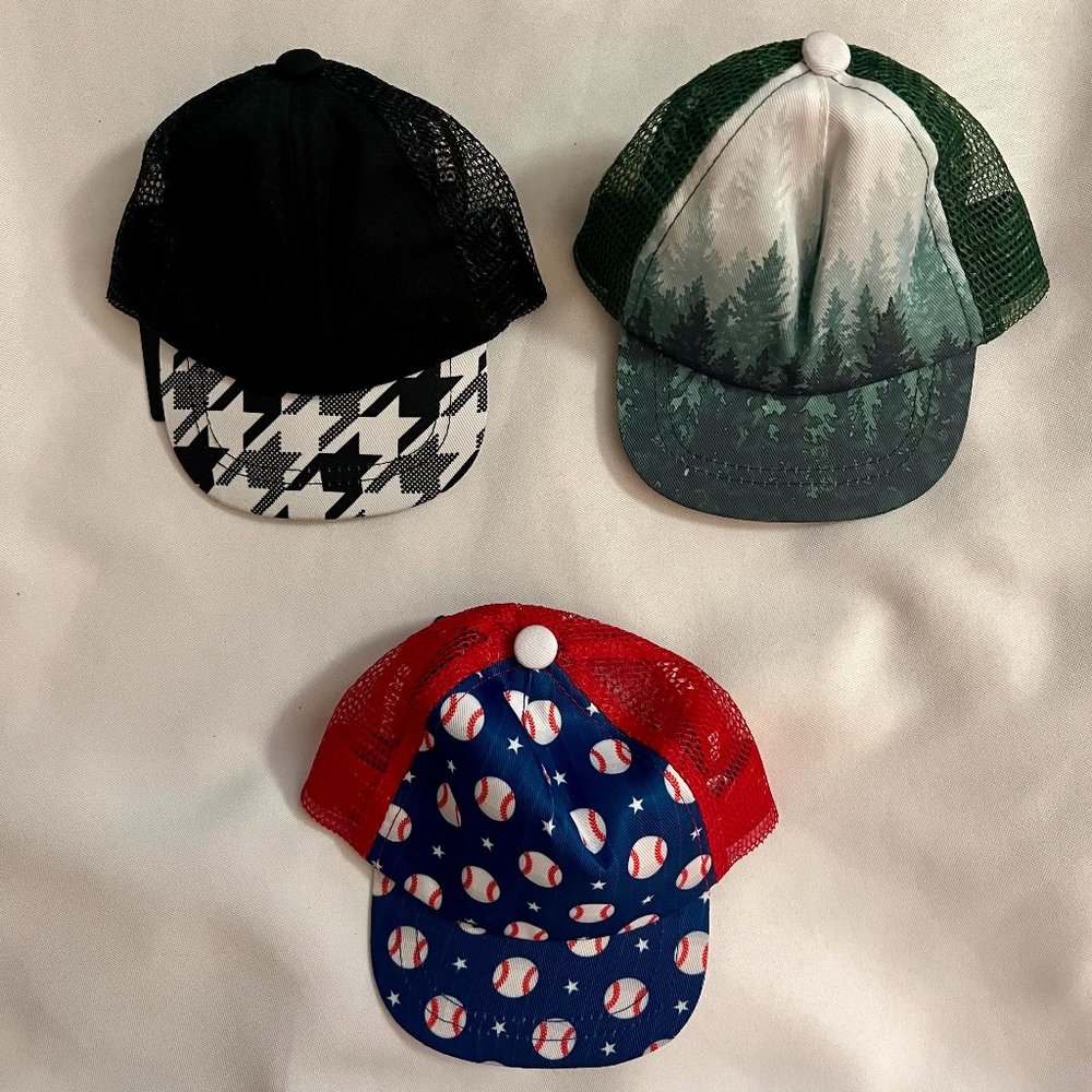Brimmz Infant Size Baseball Caps